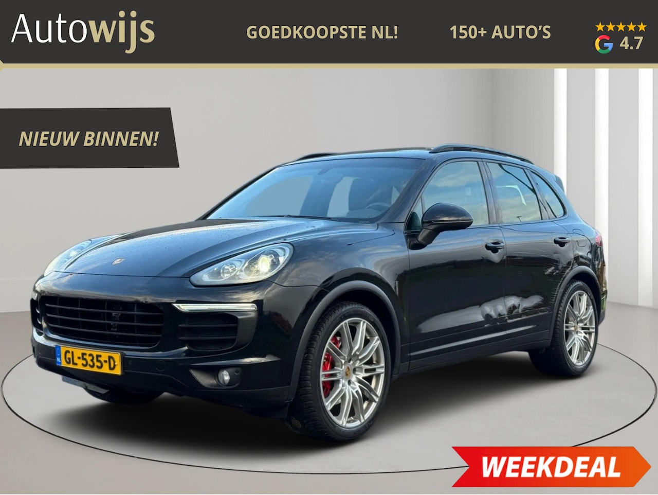 Porsche Cayenne - 3.0 S E-Hybrid|NL AUTO|PANO|LEDER|SCHADE - AutoWereld.nl