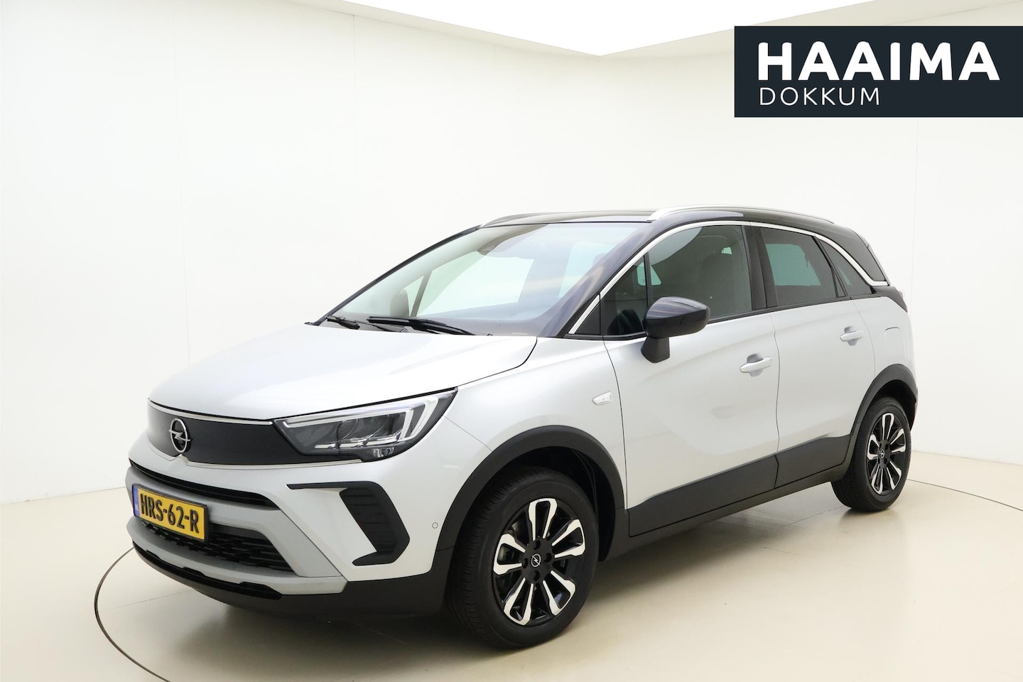 Opel Crossland - 1.2 Turbo Elegance 110 PK| Navigatie | Panoramadak | Camera | Climate control | Zwart dak - AutoWereld.nl