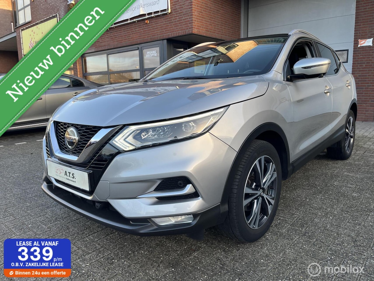 Nissan Qashqai - 1.3 DIG-T N-Connecta NAVI*CAMERA*LED*CRUISE* - AutoWereld.nl