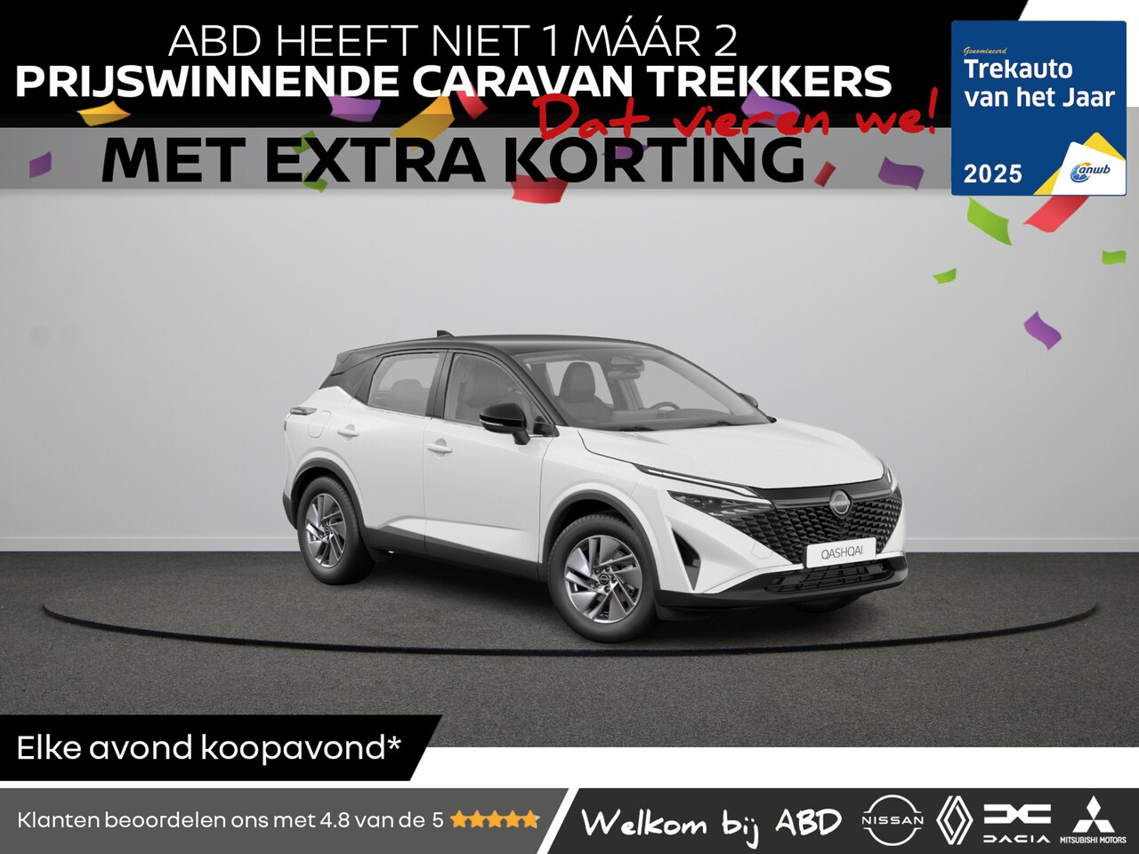 Nissan Qashqai - N-Design + Easy pack + Panoramisch glazen dak + Cold Pack Mild-Hybrid 158 Xtronic | 12.3" - AutoWereld.nl