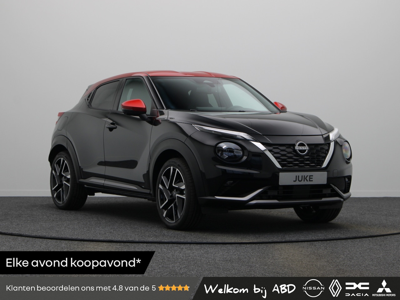Nissan Juke - N-Design + Technology Pack + Light Cold Pack 1.6L HYBRID 143 | 17" Lichtmetalen velgen | 1 - AutoWereld.nl