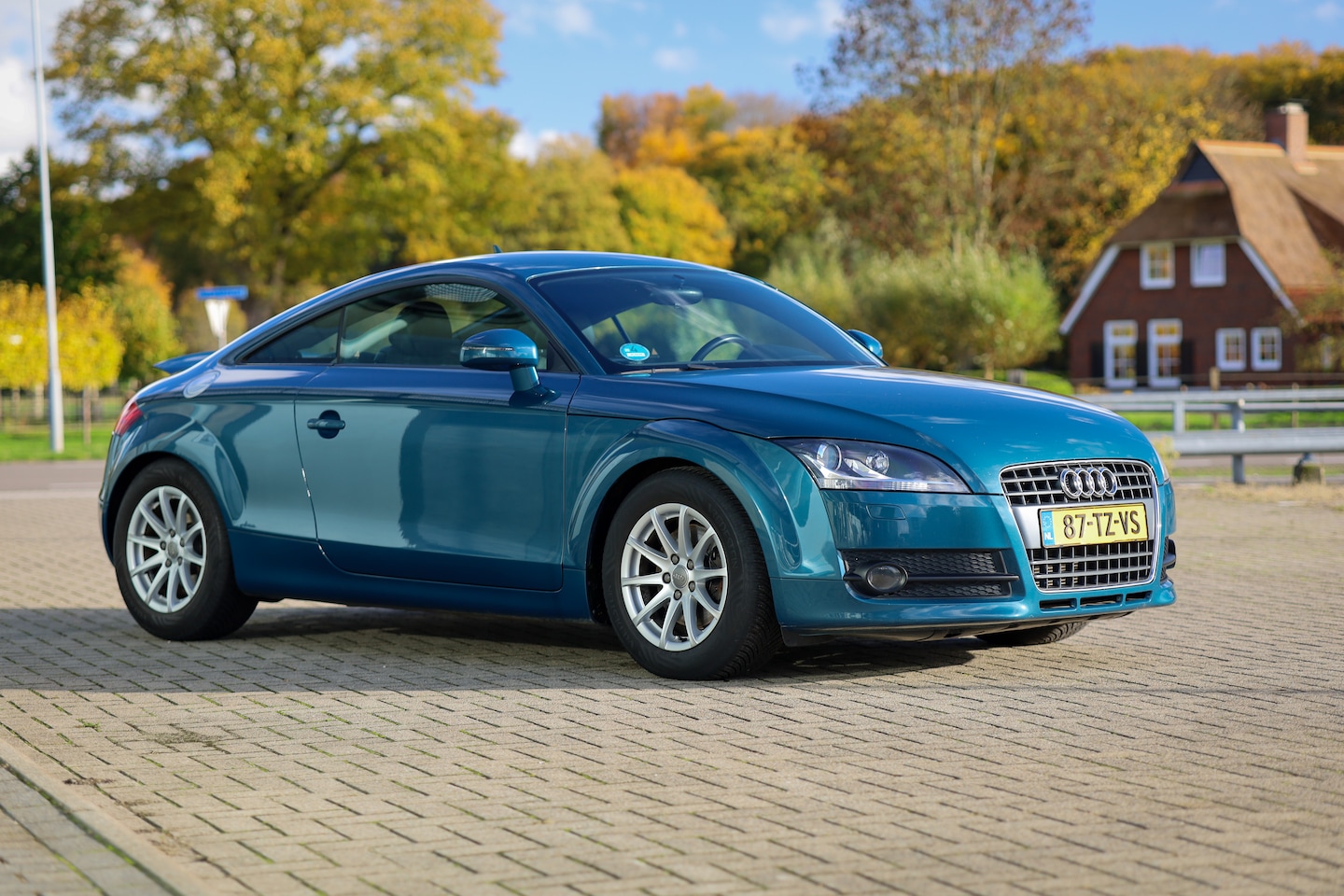 Audi TT - 2.0 TFSI Pro Line | Ori NL | Petrol Blue | Leder | Automaat | Bose - AutoWereld.nl