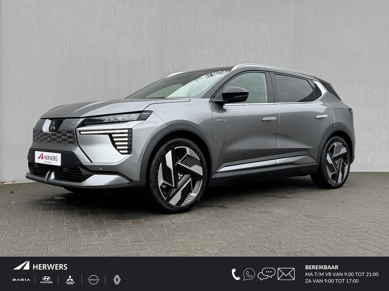Mitsubishi Eclipse Cross - Instyle 87 kWh + 22 kw lader / €2000 introductiekorting / Nieuw Model! / 100% Elektrisch / - AutoWereld.nl