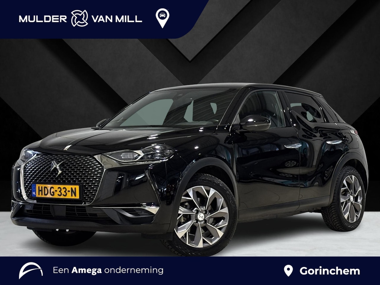 DS 3 Crossback - Grand Chic Opéra EV 50kWh 136pk | DS MATRIX LED | NAVI | ADAPTIVE CRUISE | ZWART LEDER | C - AutoWereld.nl