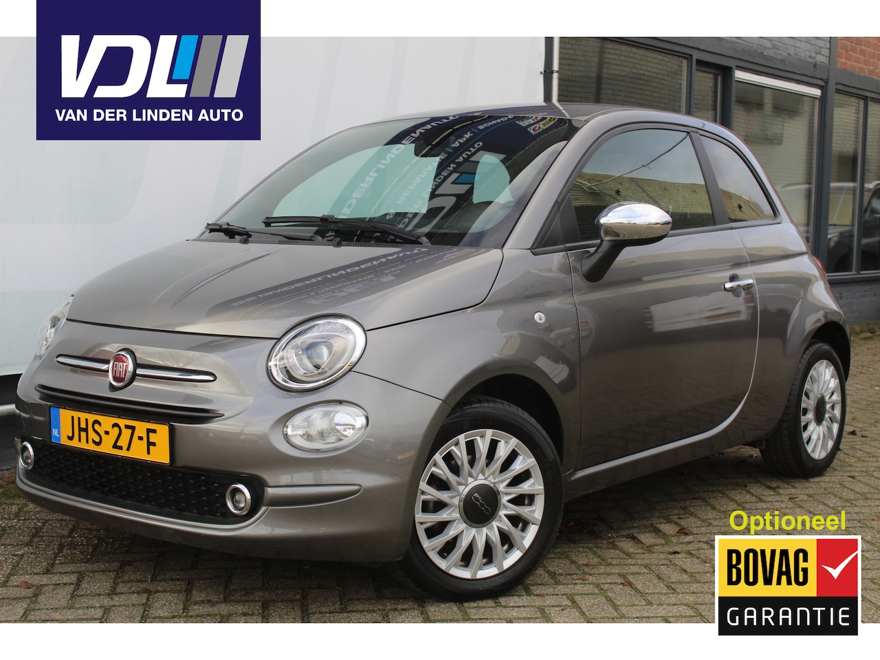 Fiat 500 - 1.0 Hybrid Apple carplay/ Android auto l 15" velgen l Airco l Cruise control - AutoWereld.nl