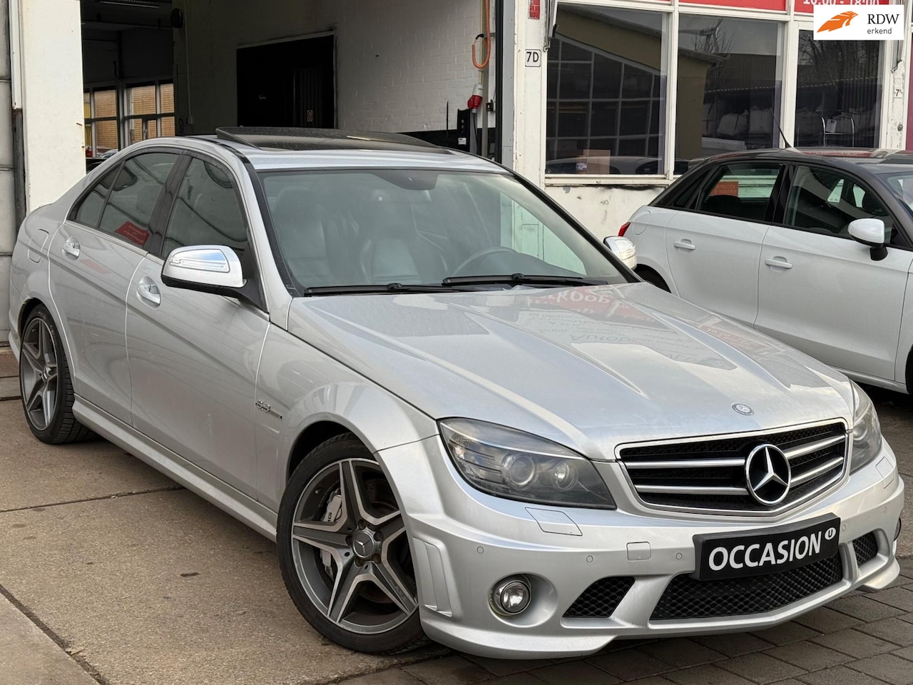 Mercedes-Benz C-klasse - 63 AMG 6.2 V8 Pano |Harman/Kardon |Memory |Leder |Stoelverw |Full Options - AutoWereld.nl