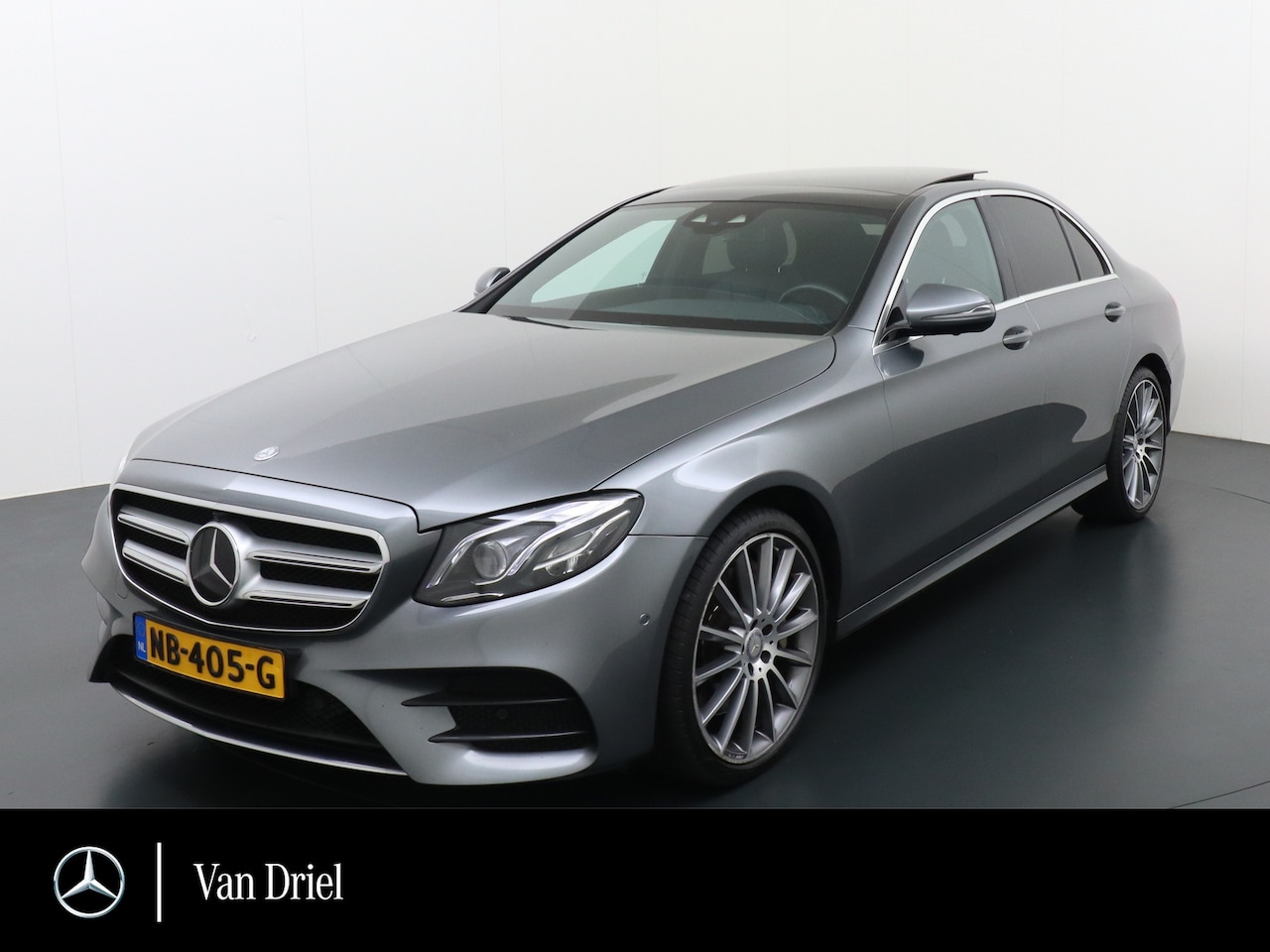 Mercedes-Benz E-klasse - E 350 d Prestige Plus AMG line | BTW Luchtvering Burmester Memory Rijassistentie - AutoWereld.nl