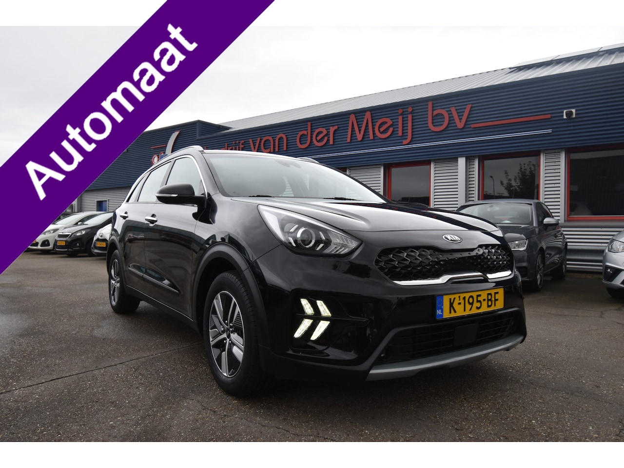 Kia Niro - 1.6 GDi Hybrid DynamicLine 1.6 GDi Hybrid DynamicLine , CLIMATR , CR CONTR , NAVI , A UITRIJ CAM ,  PDC A , - AutoWereld.nl
