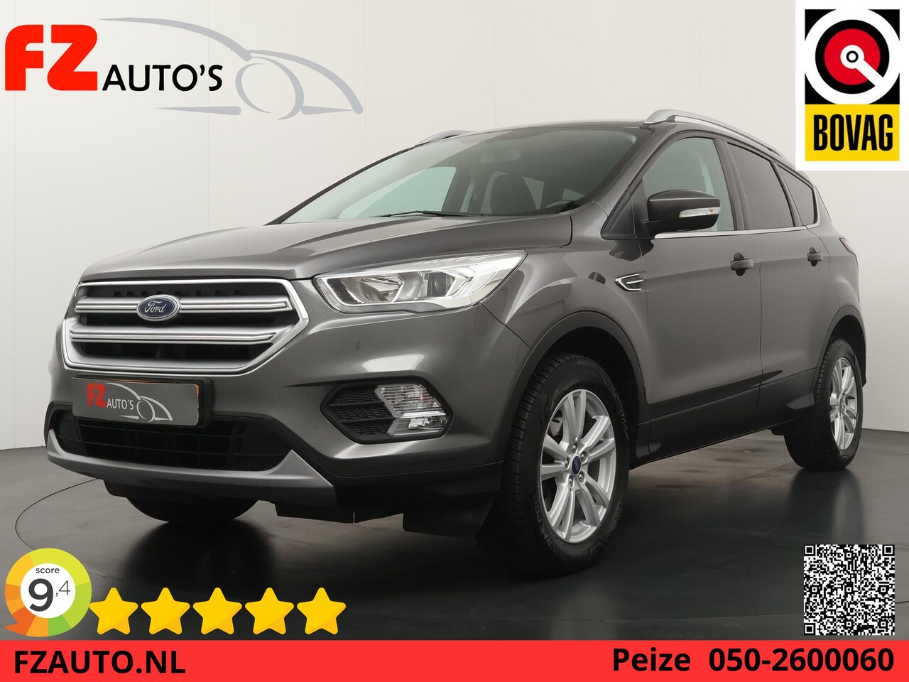 Ford Kuga - 1.5 EcoBoost Trend Ultimate - Navigatie - Trekhaak - Climate Control - AutoWereld.nl