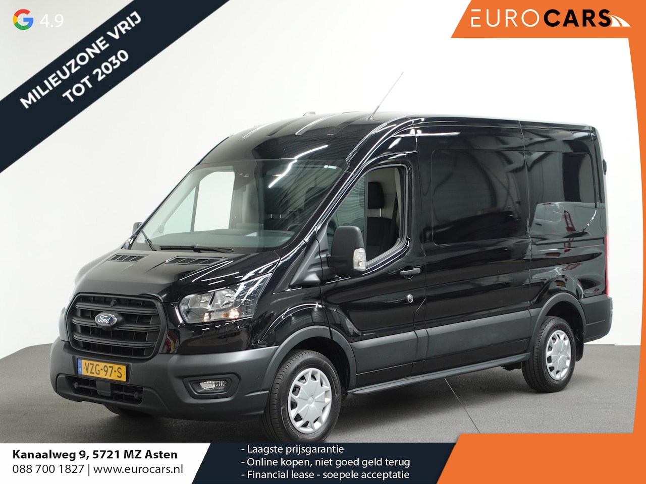 Ford Transit - 310 2.0 TDCI L2H2 Trend Automaat Airco Bluetooth Camera Cruise Control - AutoWereld.nl