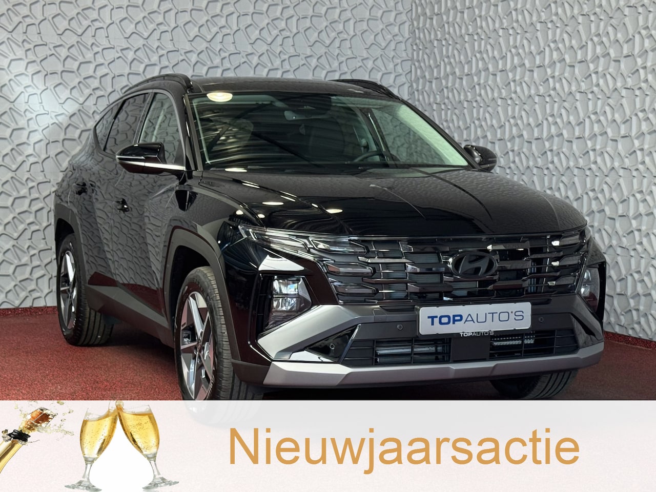 Hyundai Tucson - 1.6 T-GDi BENZINE 160PK ADVANCED XL NAVI ELEK.KLEP STOEL/STUUR VERW CAMERA 18''LMV 1510KG - AutoWereld.nl