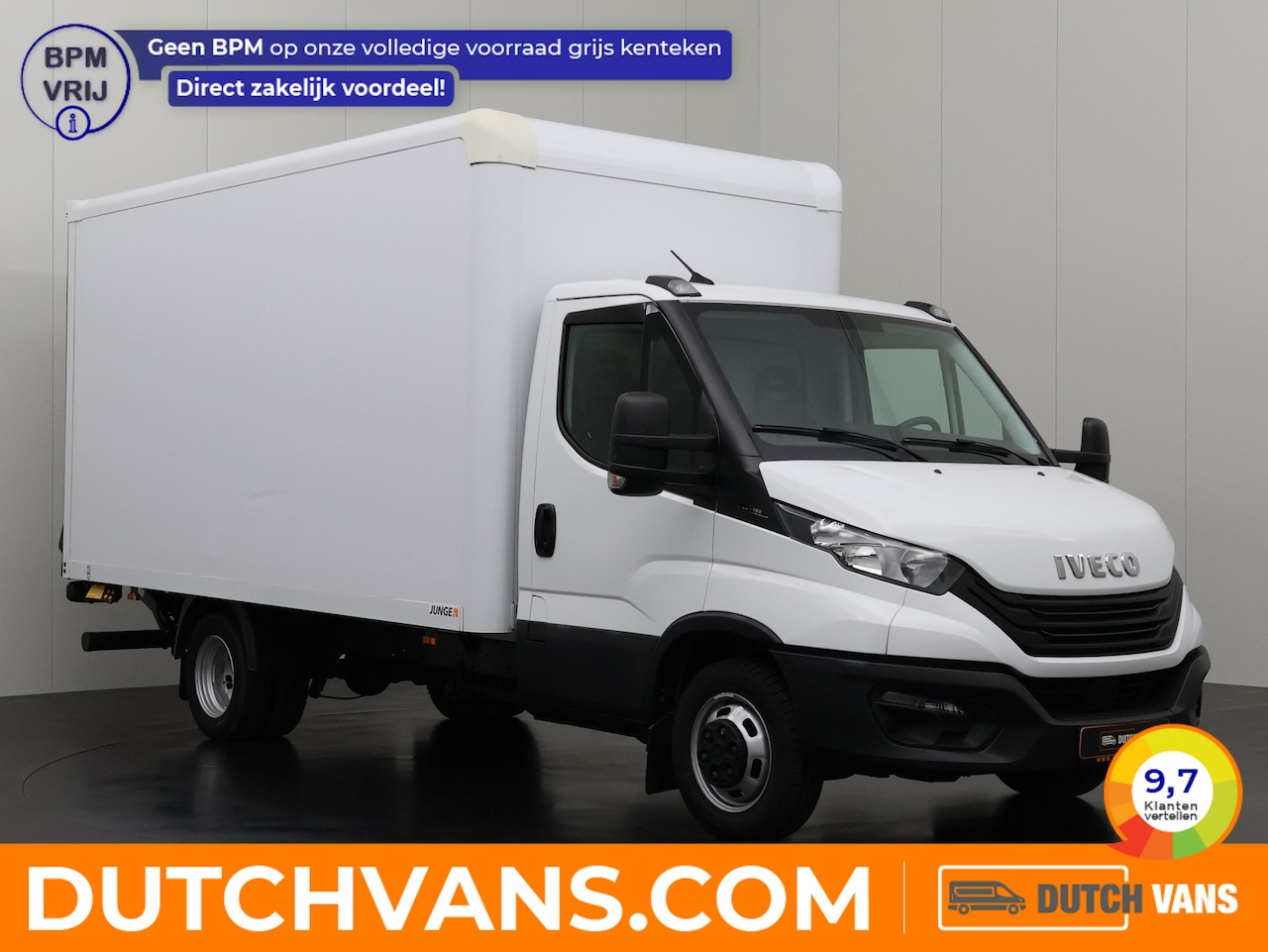 Iveco Daily - 35C16 Bakwagen+Laadklep | Airco | 3-Persoons | 750Kg Laadklep - AutoWereld.nl
