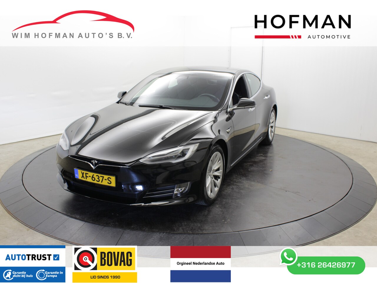 Tesla Model S - 75D Panorama Luchtvering 4x4 Autopilot 2.5 Camera - AutoWereld.nl