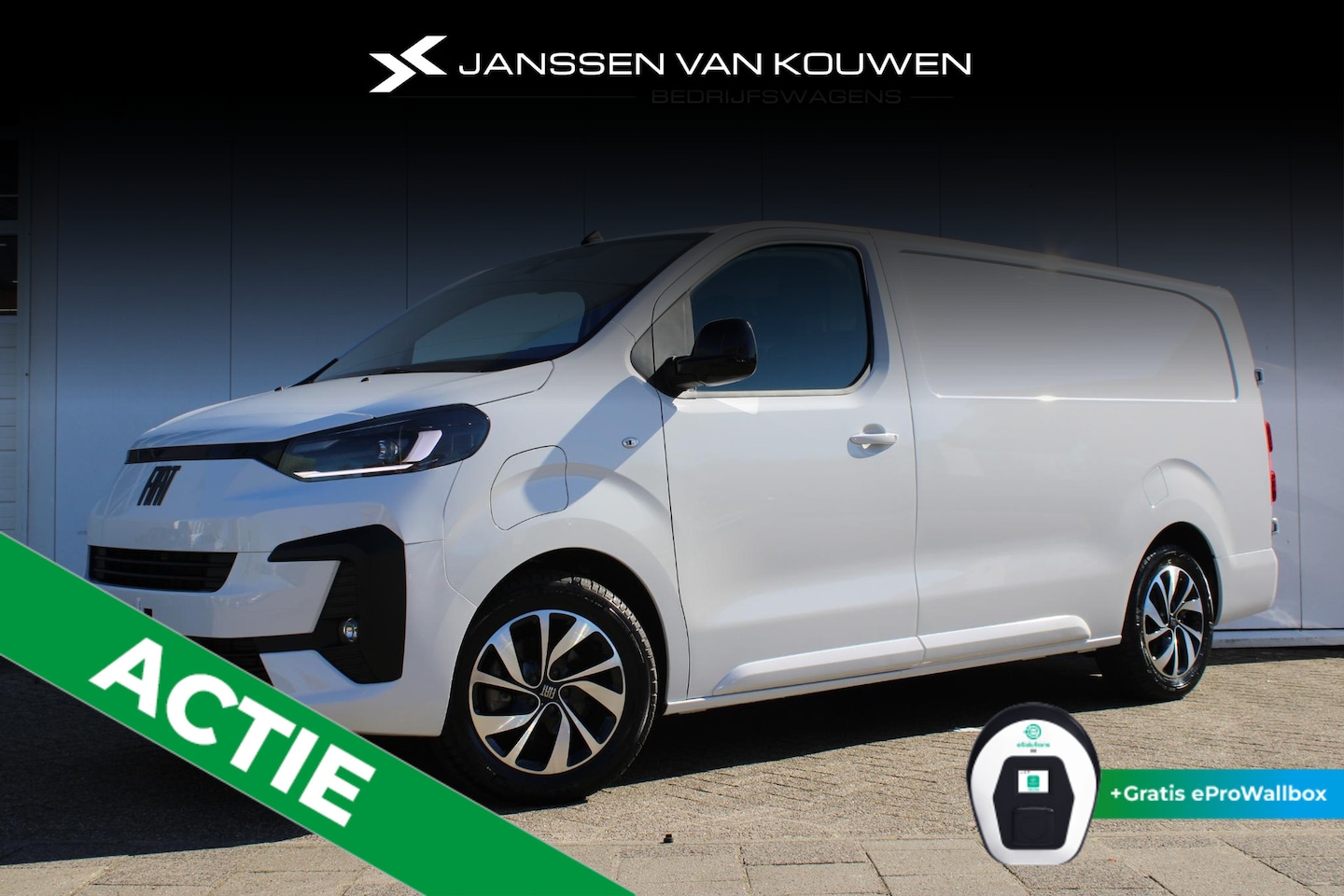 Fiat E-Scudo - L3 75 kWh 136 pk Nieuw uit voorraad leverbaar - AutoWereld.nl