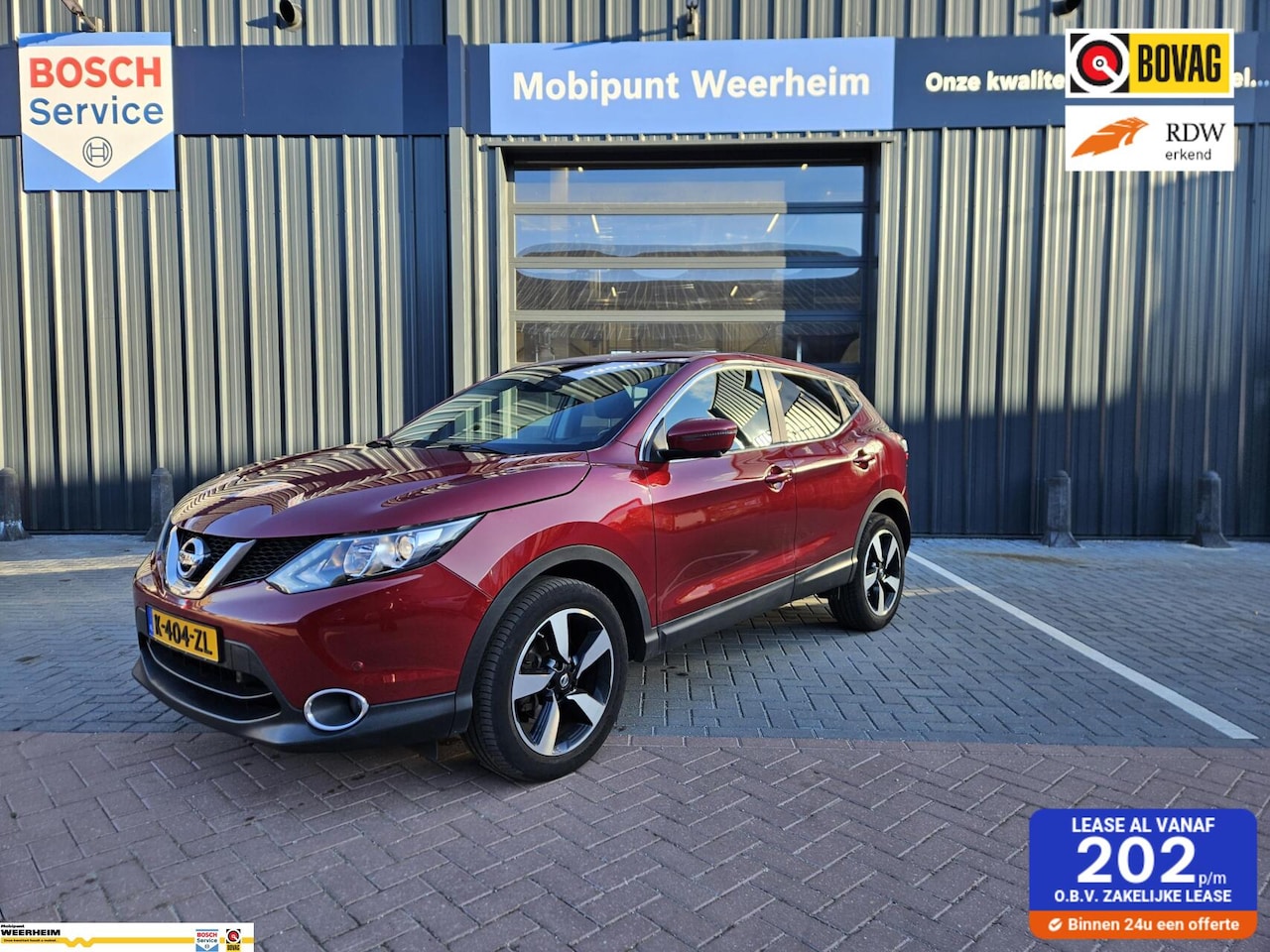 Nissan Qashqai - 1.2 DIGT 360Gr CAM, NAVI, NIEUWSTAAT - AutoWereld.nl
