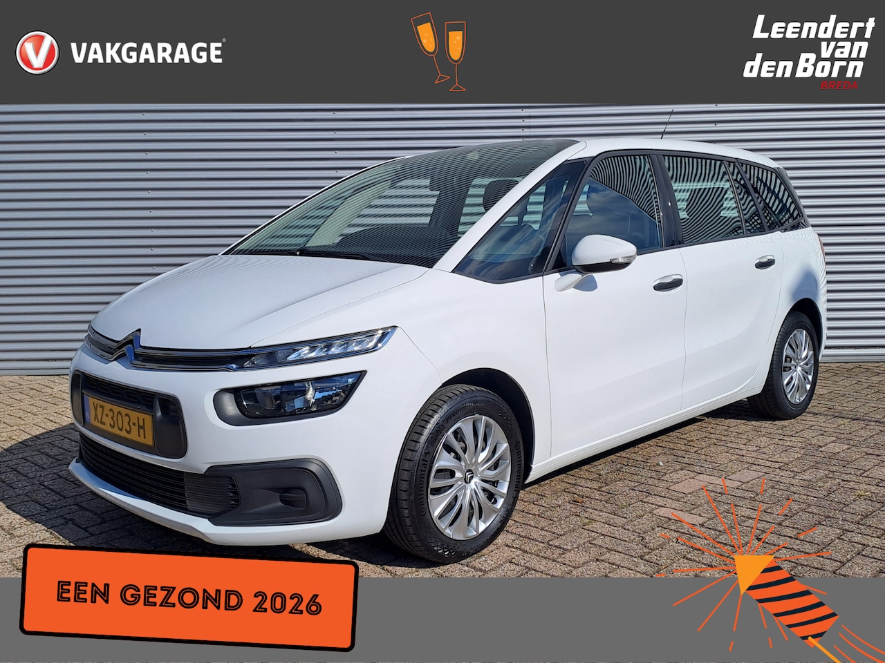 Citroën Grand C4 SpaceTourer - 7 Persoons 1.2 PureTech | Airco | Cruise control | 3e zitrij | Bluetooth | 7 - ZITTER | 7 - AutoWereld.nl