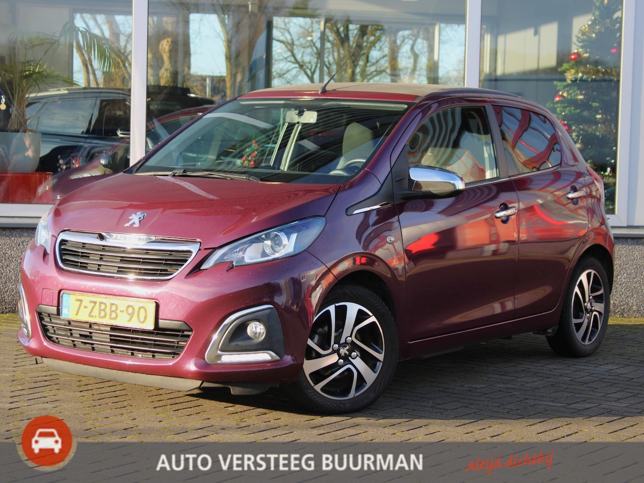 Peugeot 108 - 1.0 e-VTi Allure TOP! Cabriodak, All-Seasonbanden, Trekhaak, Lichtmetalen Velgen, Airco - AutoWereld.nl