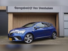 Renault Clio - 1.6 E-Tech Hybrid 140pk R.S. Line Navi 17inch LM Sporstoelen LED *NL auto* IronBlauw Metal