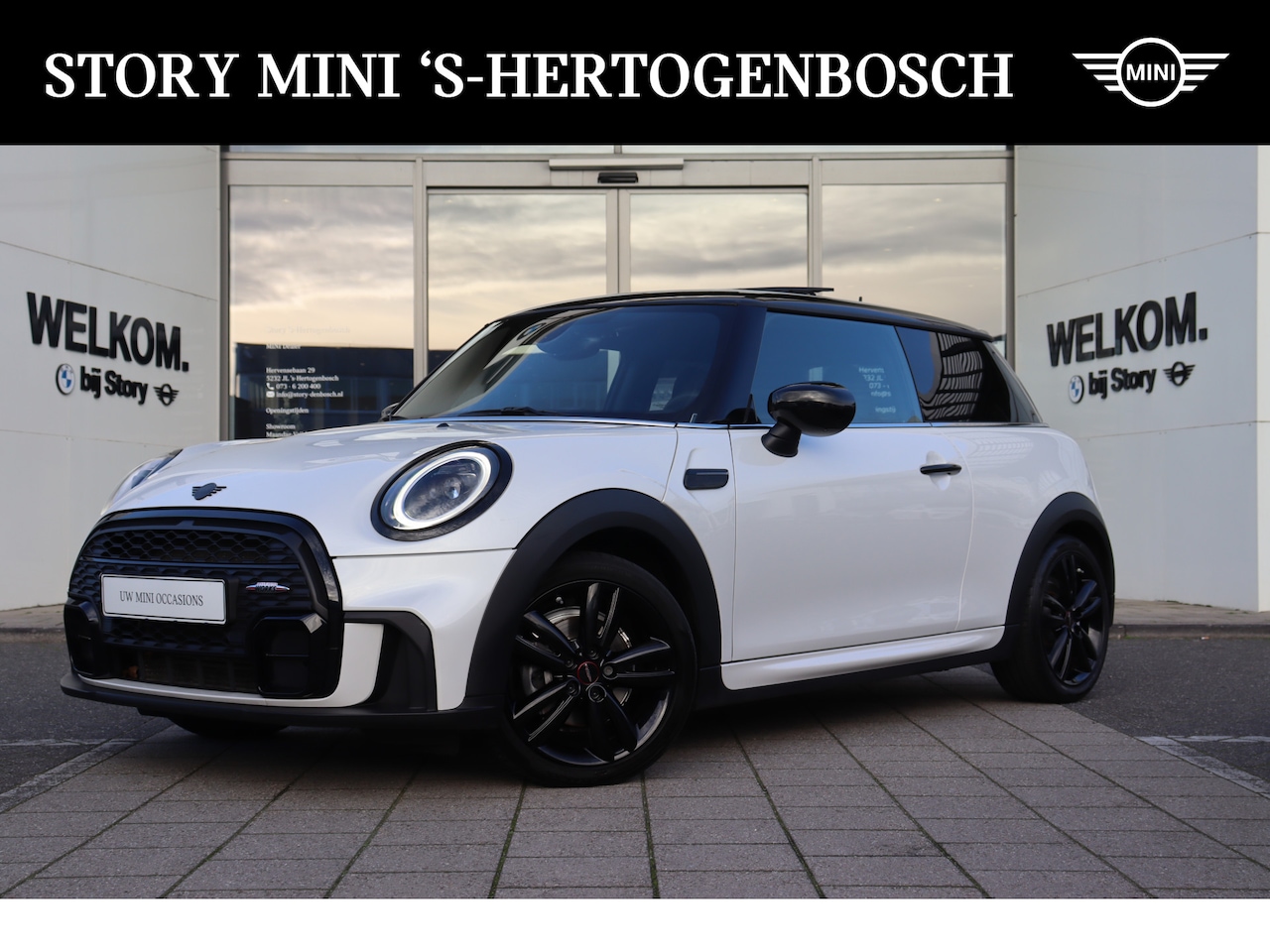 MINI John Cooper Works - Hatchback JCW Rockingham GT Automaat / Premium Pakket / Panoramadak / LED / JCW Sportstoel - AutoWereld.nl