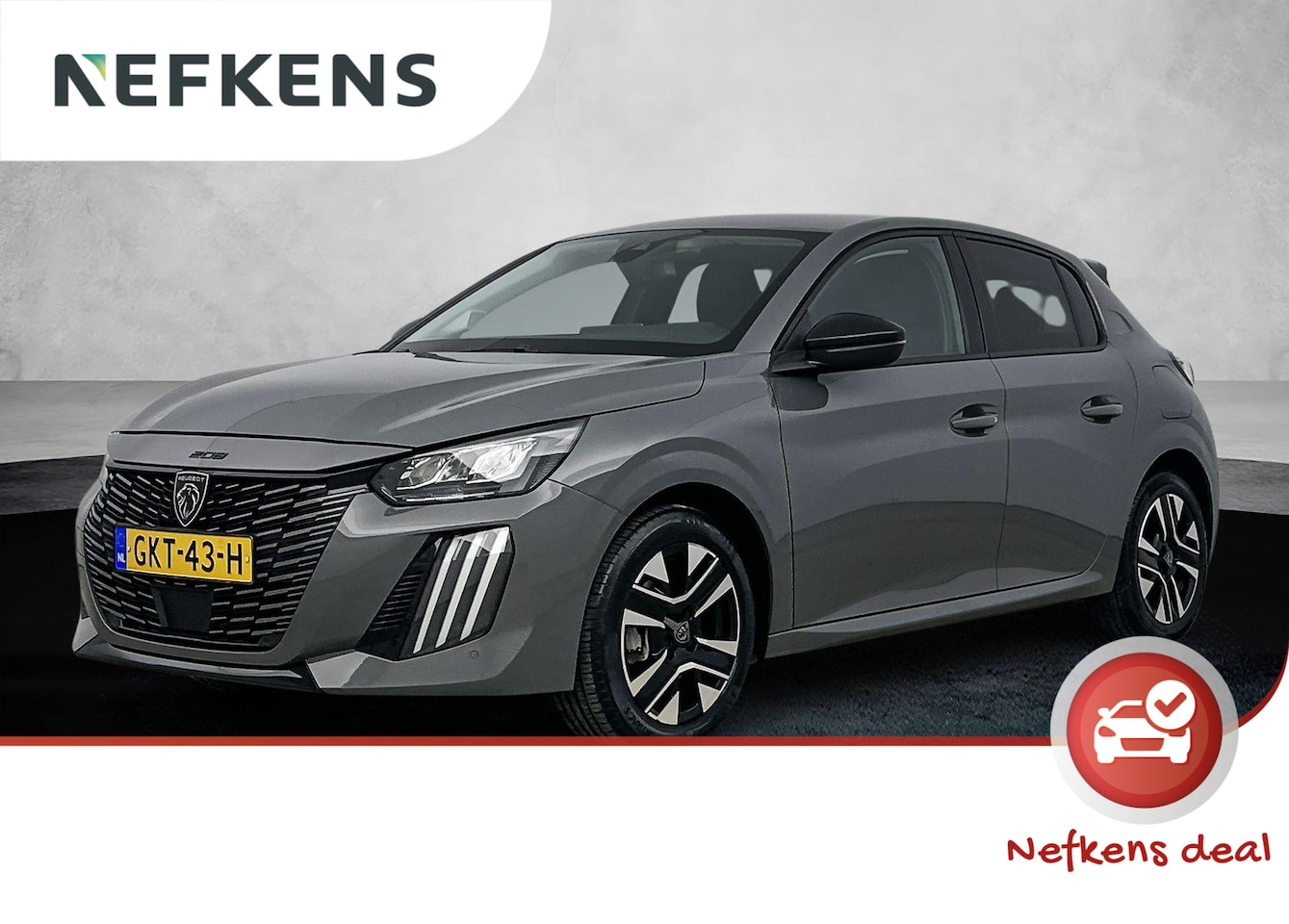 Peugeot 208 - Hybrid 100 pk e-DCS6 Allure | Navigatie | Camera | Carplay | LED Koplampen | Adaptief Crui - AutoWereld.nl