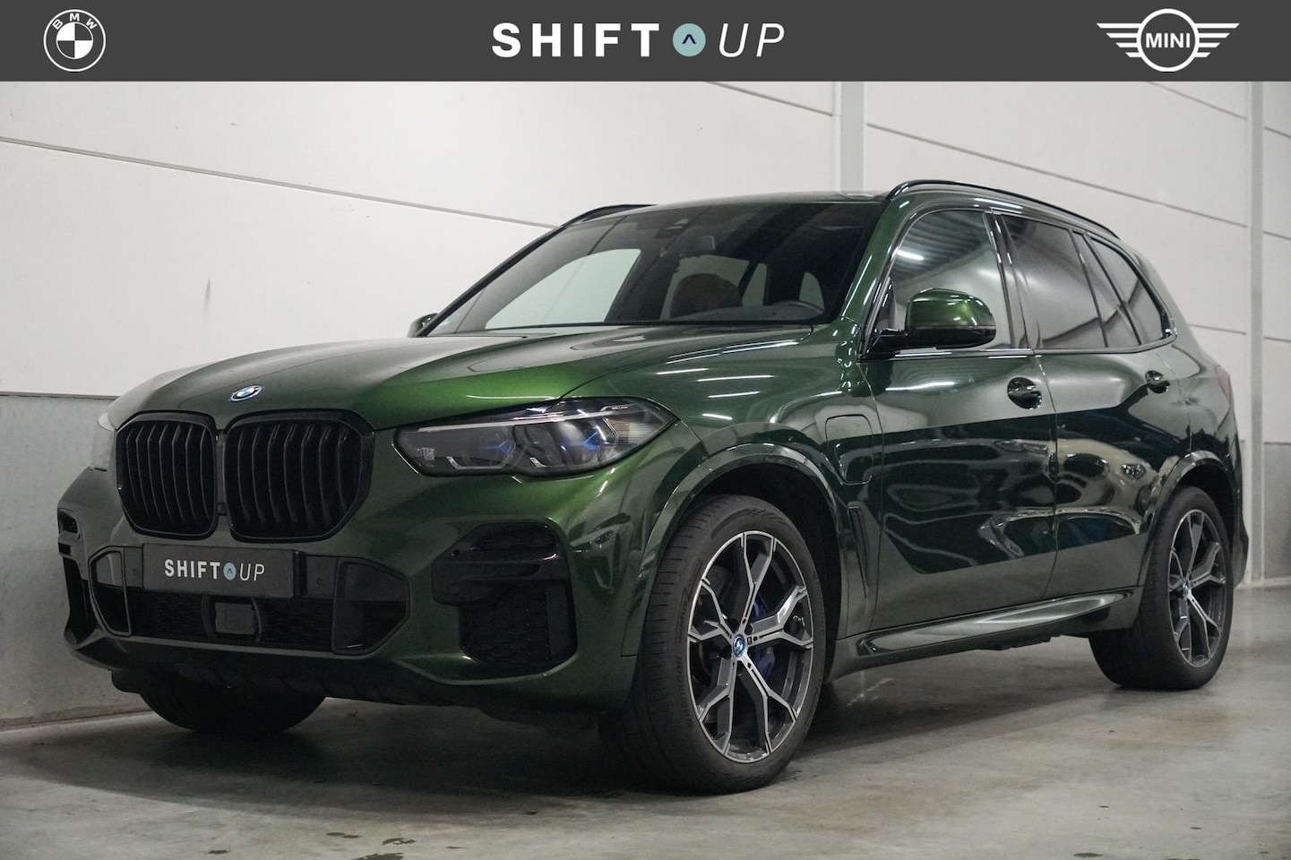 BMW X5 - xDrive45e M-Sport | Panoramadak | Verde Ermes | Elektr. Trekhaak - AutoWereld.nl