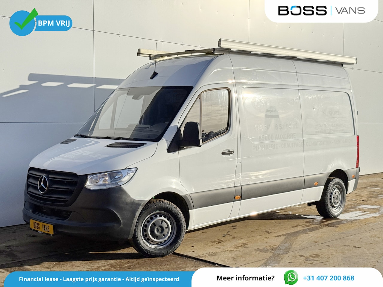 Mercedes-Benz Sprinter - 214 2.2 CDI L2H2 Climate Control Cruise Control Apple Carplay Imperiaal Inbouw - AutoWereld.nl