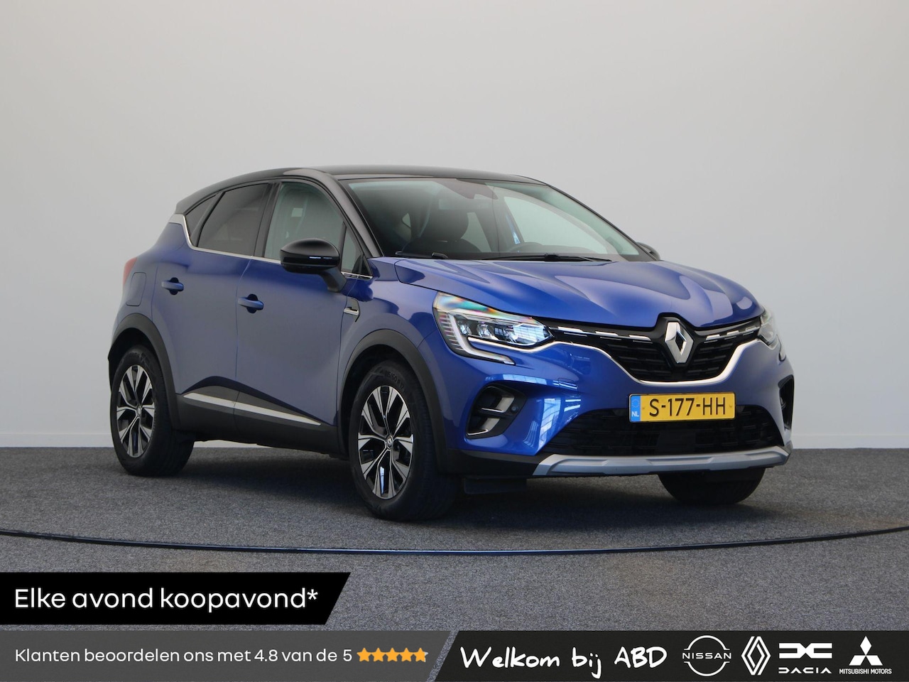 Renault Captur - 1.6 E-Tech plug-in hybrid 160 techno | Adaptive cruise control | Stuurwiel verwarming | Na - AutoWereld.nl
