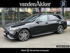 Mercedes-Benz C-klasse Estate - 300e AMG // Trekhaak // Panoramadak // Distronic // 360 Camera // Memory // Sfeerverlichti