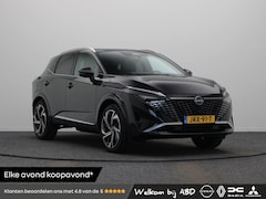 Nissan Qashqai - 158pk MHEV Xtronic Tekna Plus | Lederen bekleding | Elektrisch verstelbare voorstoelen | S
