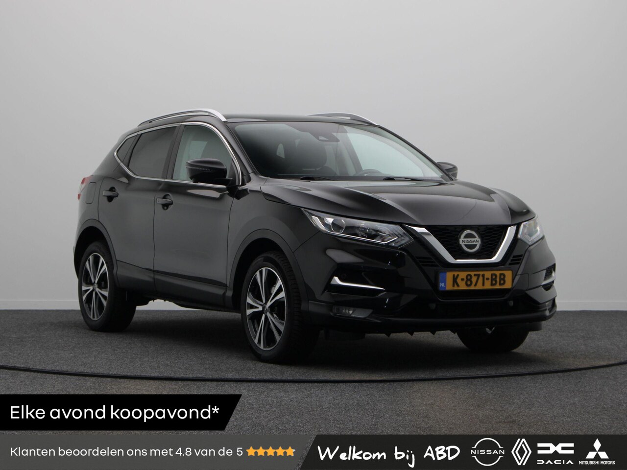 Nissan Qashqai - 140pk DIG-T N-Connecta | Panoramadak | Climate control | Navigatie | Rondomzicht camera | - AutoWereld.nl