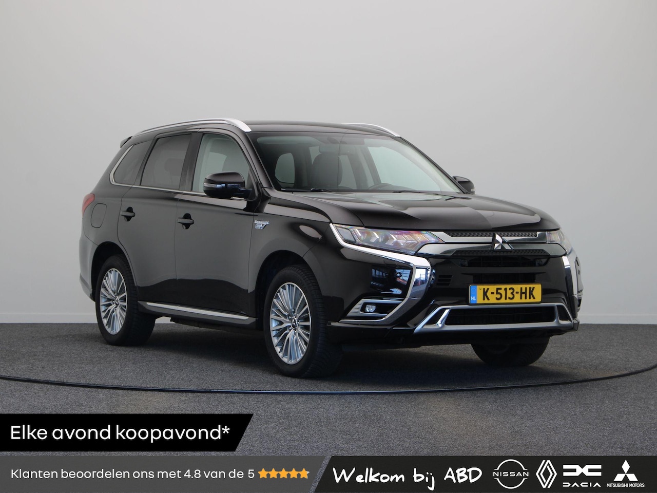 Mitsubishi Outlander - 2.4 PHEV Intense | Stoel verwarming | Trekhaak | Half leder | - AutoWereld.nl
