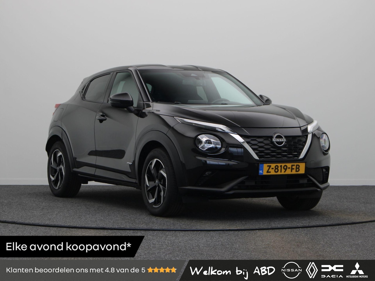 Nissan Juke - 1.6 Hybrid N-Connecta | Rondomzicht camera | Navigatie | Climate control | Apple carplay/a - AutoWereld.nl