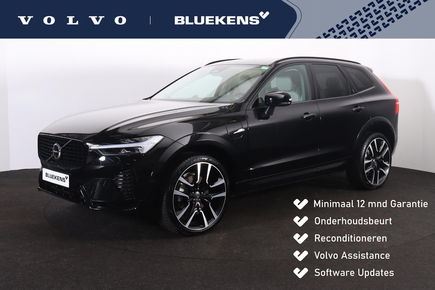 Volvo XC60 - T8 Recharge AWD Ultra Dark - Panorama/schuifdak - IntelliSafe Assist & Surround - 360º Cam - AutoWereld.nl