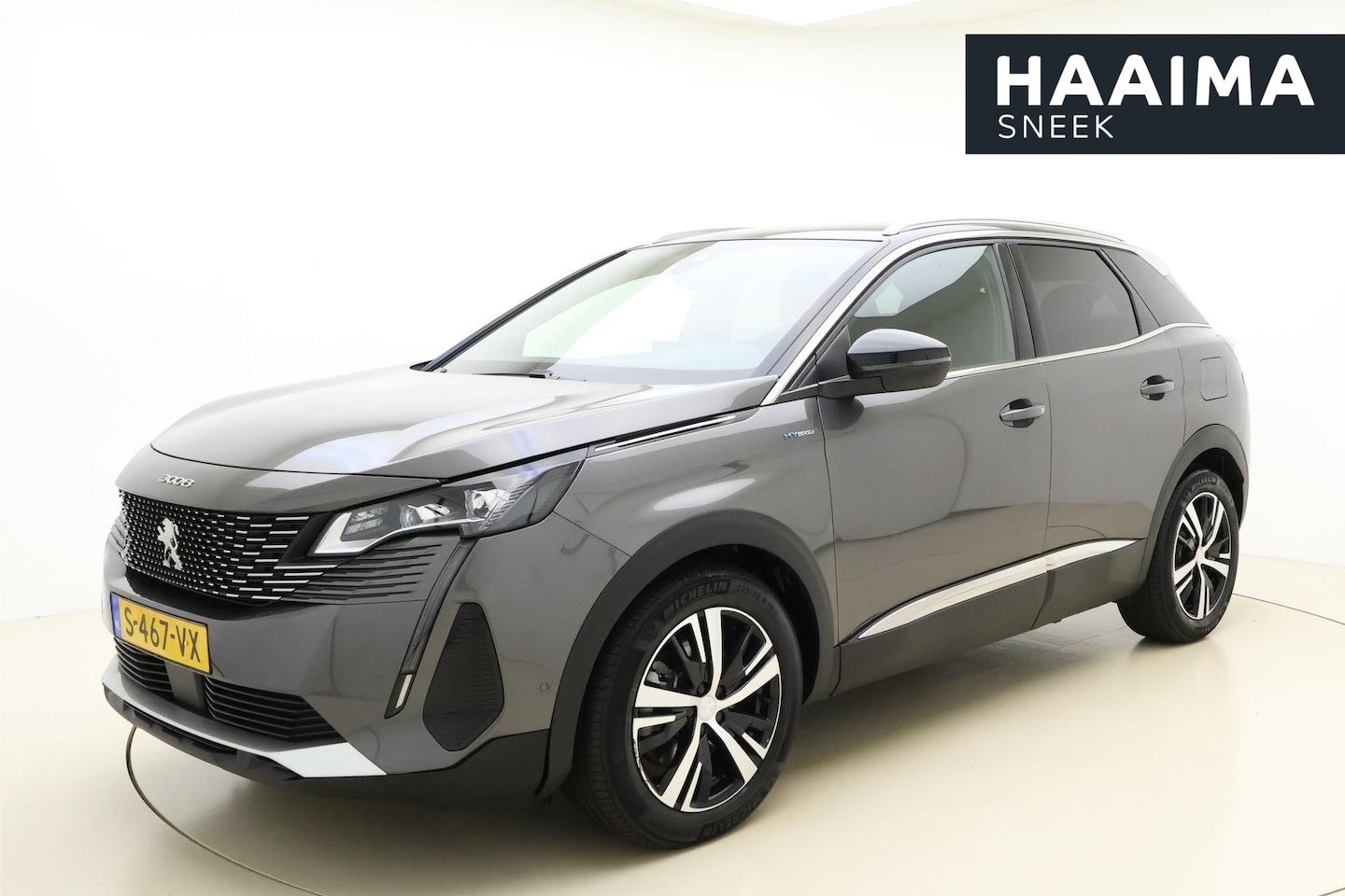 Peugeot 3008 - 1.6 HYbrid 225 GT | Navigatie | Camera | Adaptive Cruise Control | Dodehoek Detectie | | K - AutoWereld.nl