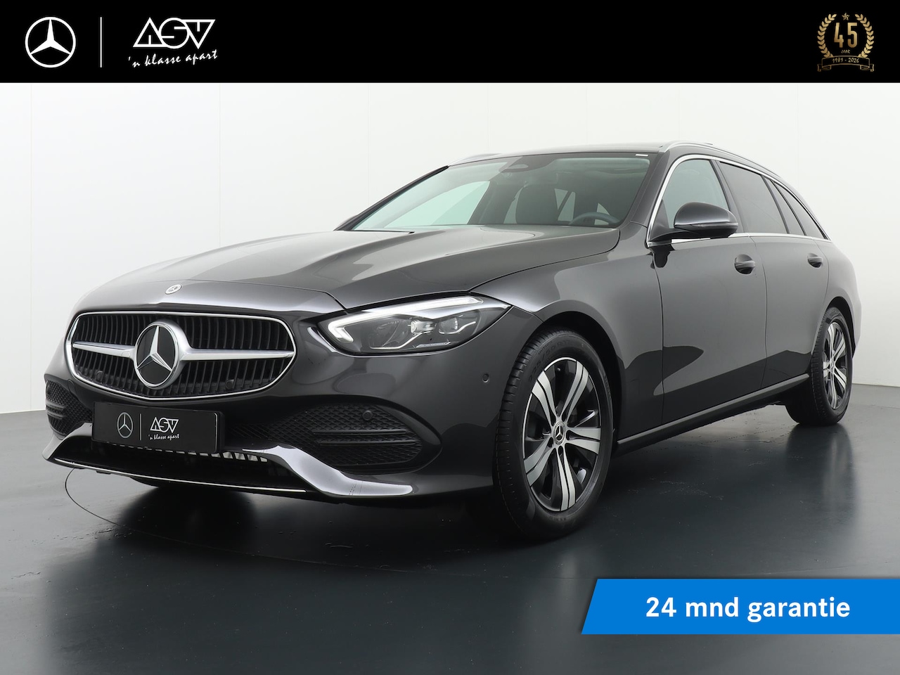 Mercedes-Benz C-klasse Estate - 180 Business Line | Panorama - Schuifdak | Trekhaak Wegklapbaar | Alarmsysteem | DAB+ Radi - AutoWereld.nl