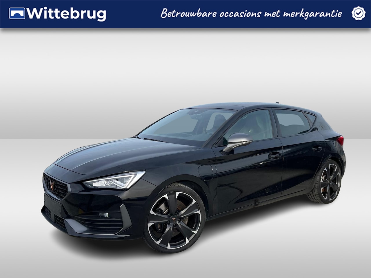 CUPRA Leon - 1.4 e-Hybrid 245PK VZ Black Edition / Panoramadak / Stuur + Stoelverwarming / Leer / Memor - AutoWereld.nl