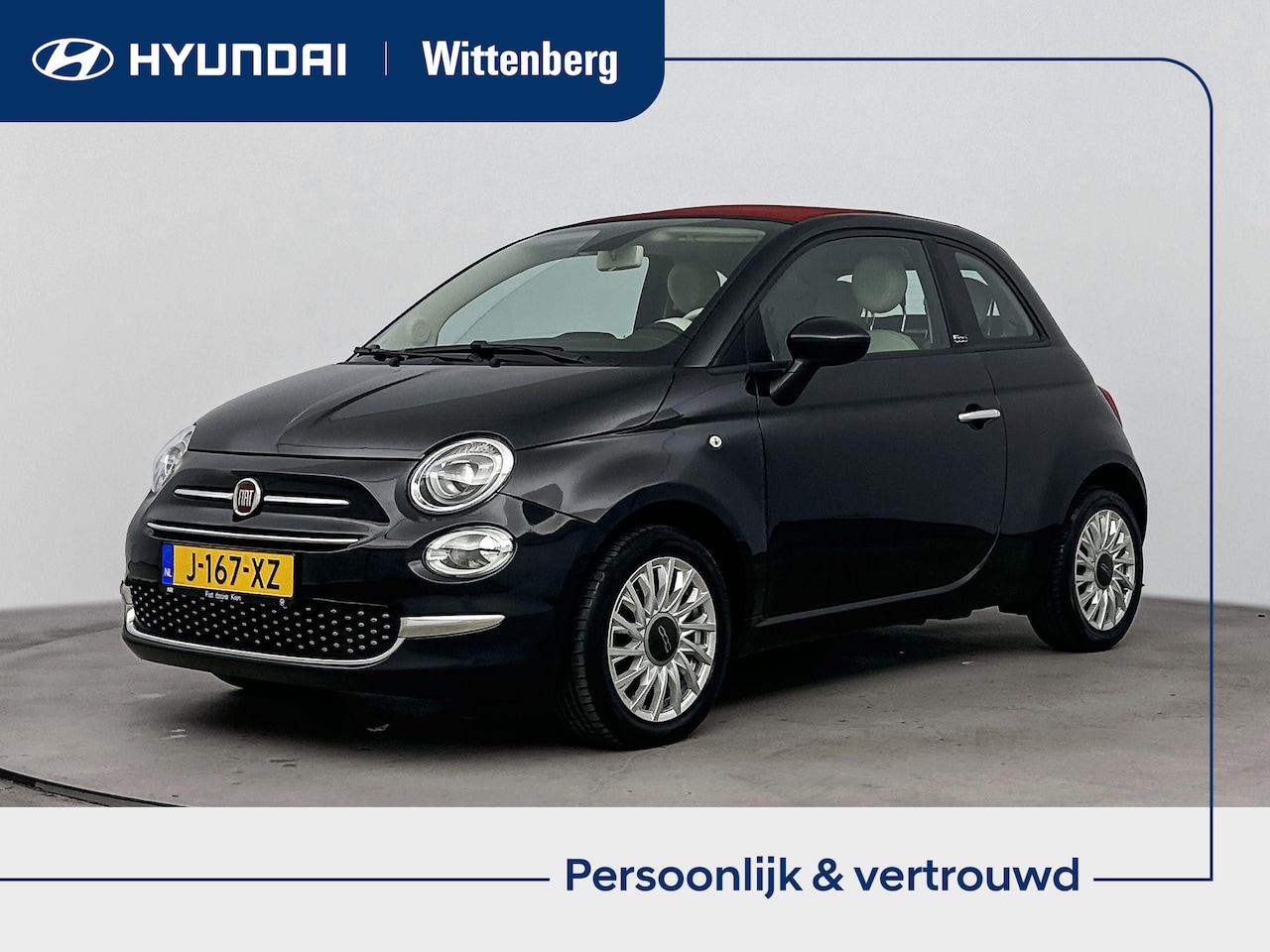 Fiat 500 C - 1.0 Hybrid Lounge | Cabrio | Navigatie | Lichtmetalen velgen | Airco | Cruise | - AutoWereld.nl