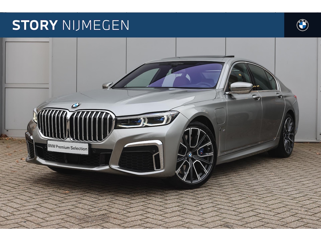 BMW 7-serie - 745e High Executive M Sport Automaat / Schuif-kanteldak / Laserlicht / Soft Close / Stoelv - AutoWereld.nl