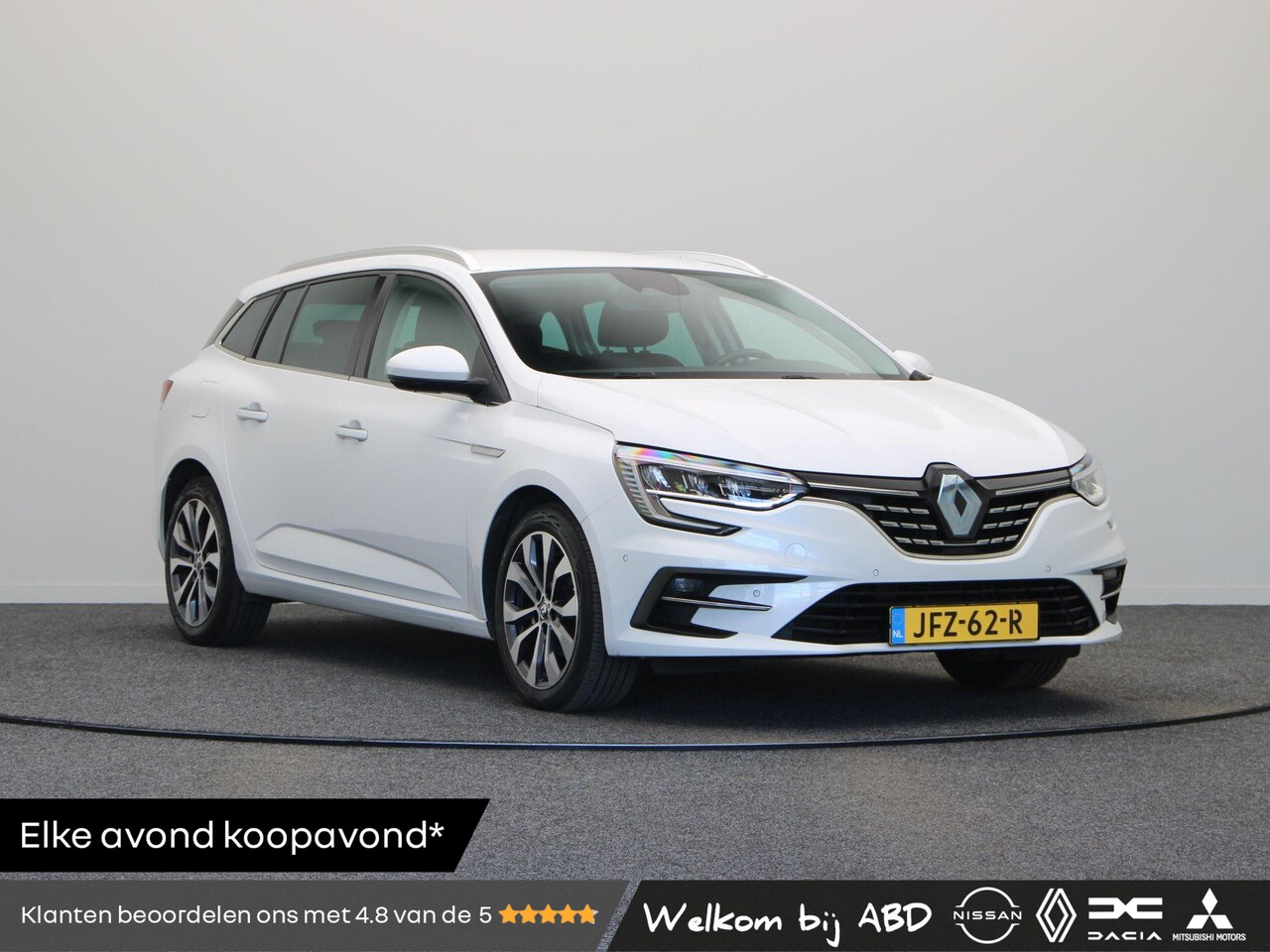 Renault Mégane Estate - TCe 140pk Techno | Stoel- en stuurverwarming | Automatisch inparkeren | Parkeersensoren ro - AutoWereld.nl