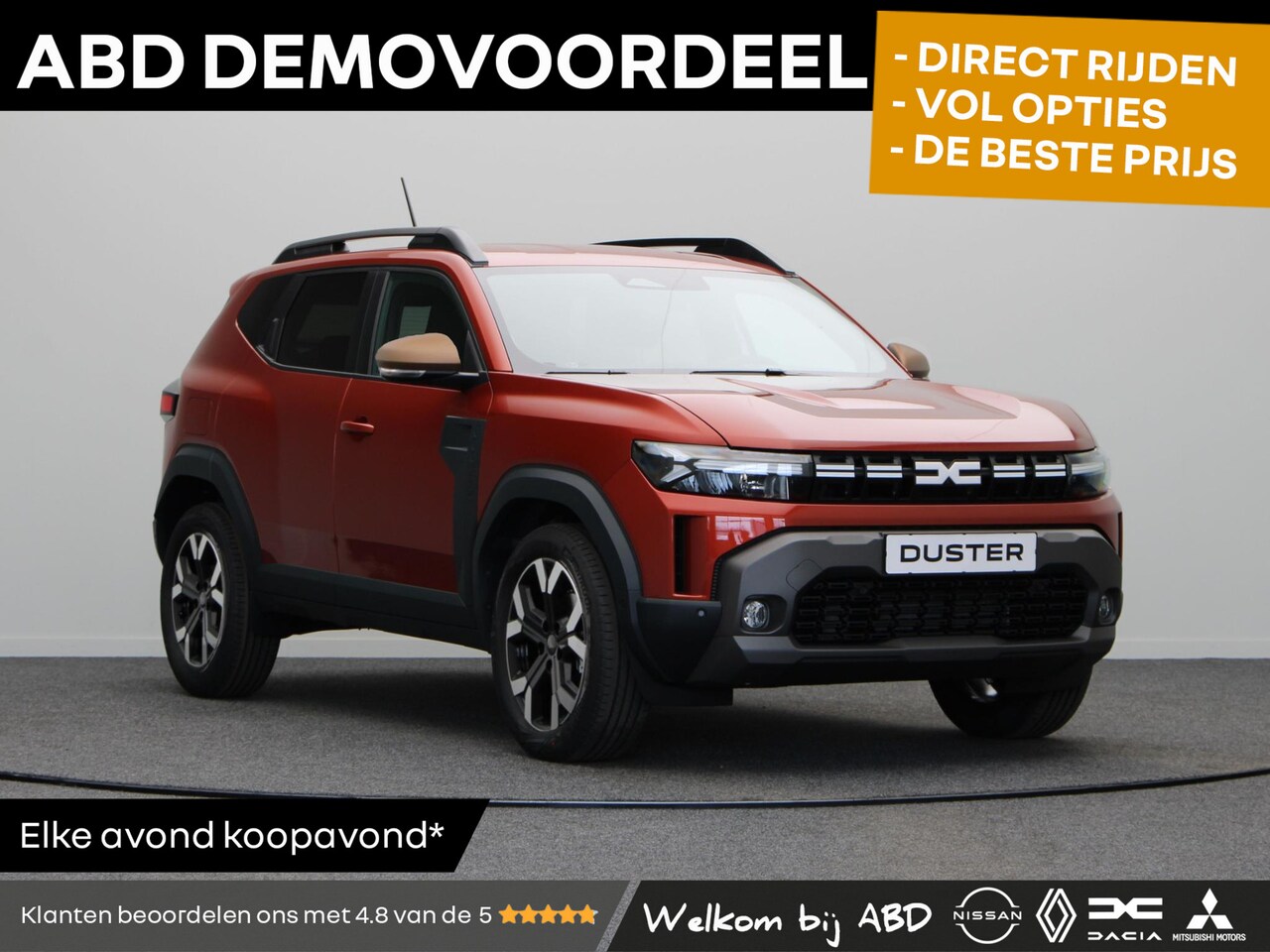 Dacia Duster - Hybrid 140pk Extreme | Stoel en stuurwielverwarming | Climate control | 17" LMV | - AutoWereld.nl