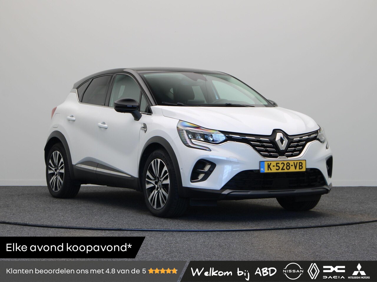 Renault Captur - E-Tech Plug-in Hybrid 160pk Initiale Paris | Lederen bekleding| Elektrische stoelverstelli - AutoWereld.nl