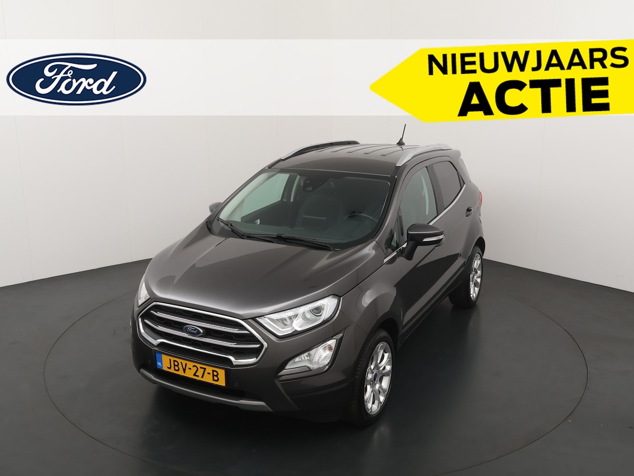 Ford EcoSport - EcoBoost 125PK Titanium | Winter Pack I Camera I Hoge zit I Dode hoek sensoren | All seaso - AutoWereld.nl