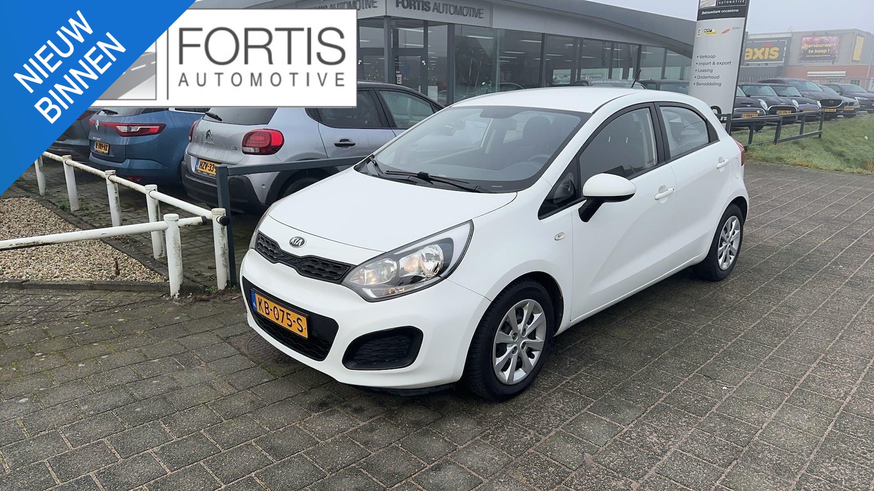 Kia Rio - 1.2 CVVT BusinessLine NL-AUTO | AIRCO | 80.000 KM - AutoWereld.nl
