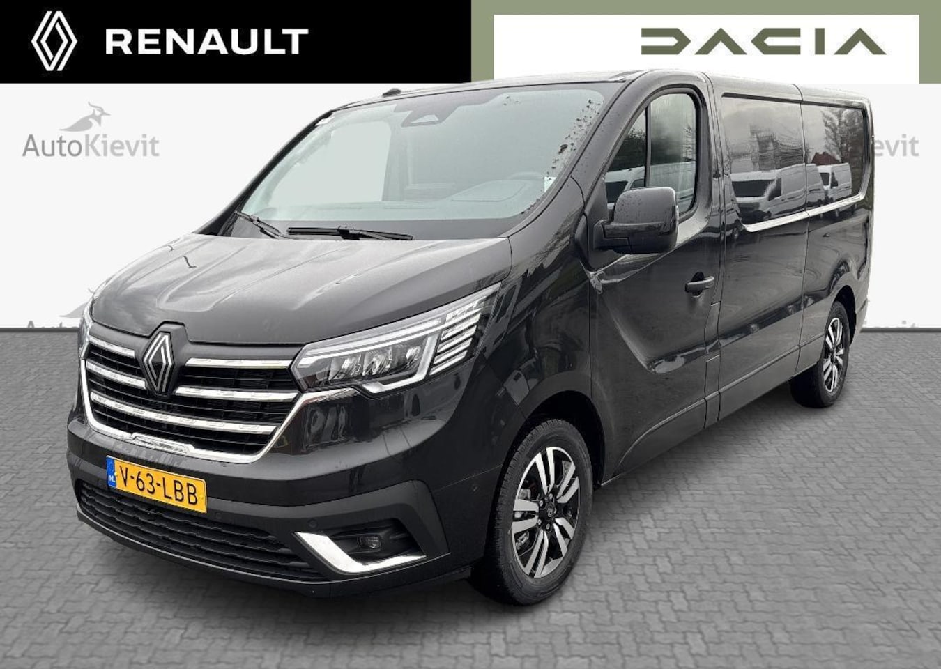 Renault Trafic - 2.0 Blue dCi 170 T30 L2H1 Extra - Reservewiel / Alarm / 17\" lichtmetalen velgen Noir - Ho - AutoWereld.nl