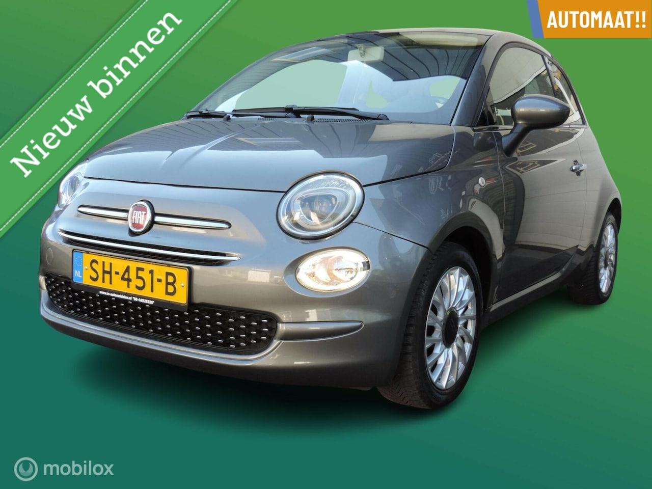 Fiat 500 - 0.9 TwinAir Turbo Popstar.Automaat,Navi,PDC,ECC!! - AutoWereld.nl