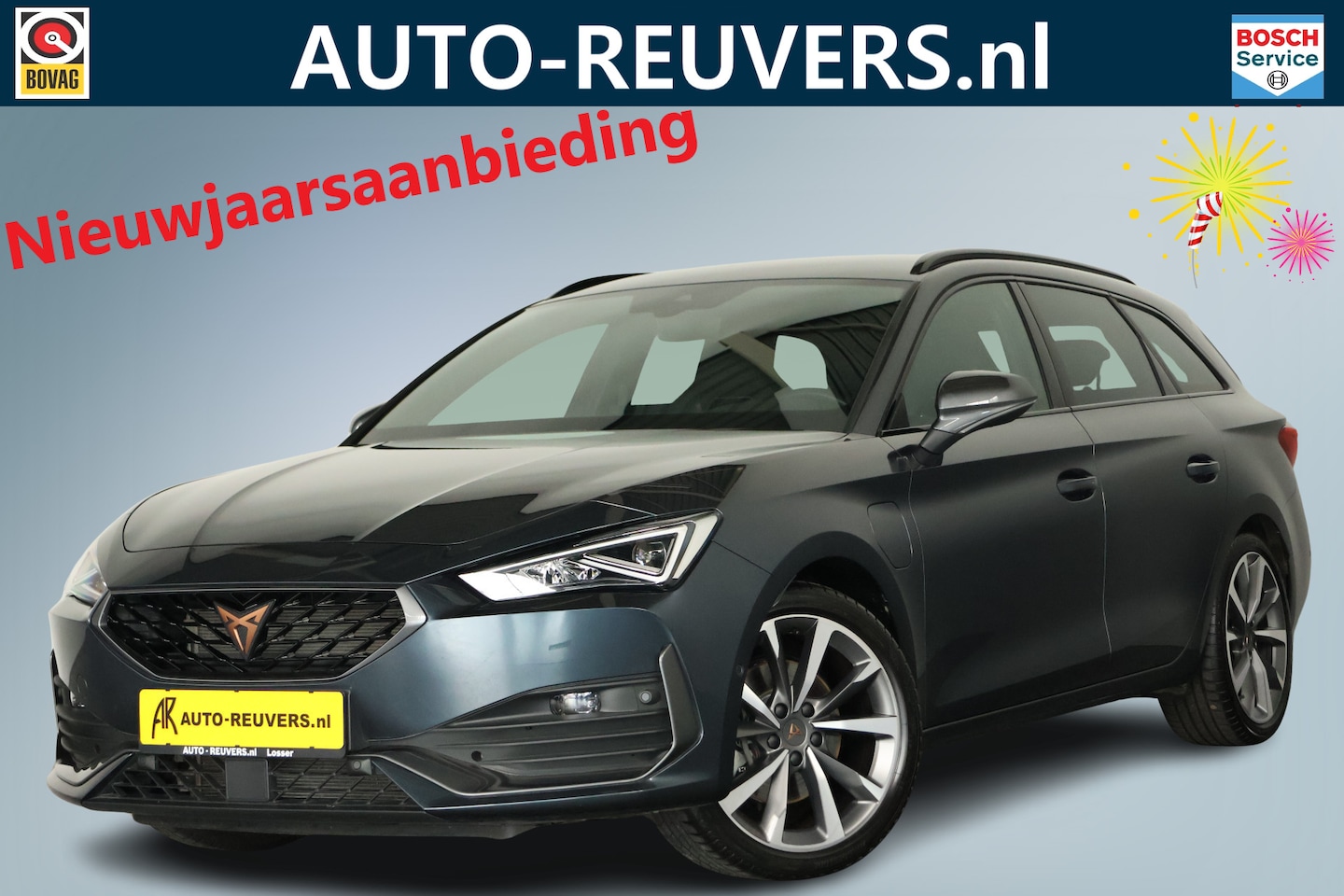 CUPRA Leon Sportstourer - 1.4 e-Hybrid Adrenalin / LED / Navi / CarPlay / Travelassist / Cam - AutoWereld.nl