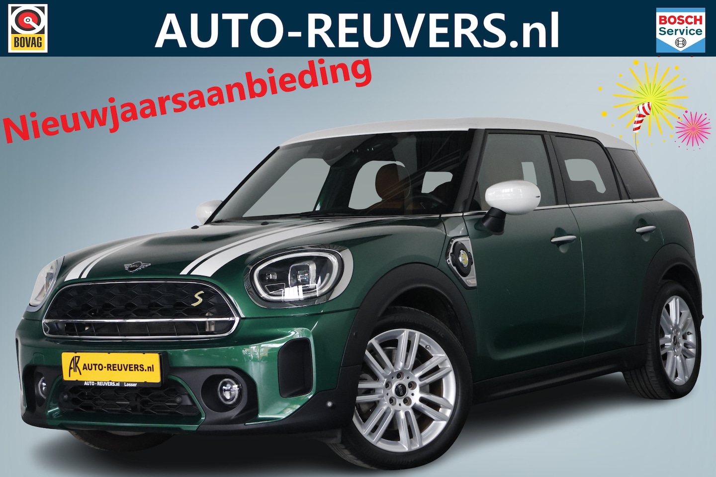 MINI Countryman - Mini 2.0 Cooper S E ALL4 MINI Yours ACC / Navigatie / Carplay / Leder / Camera - AutoWereld.nl