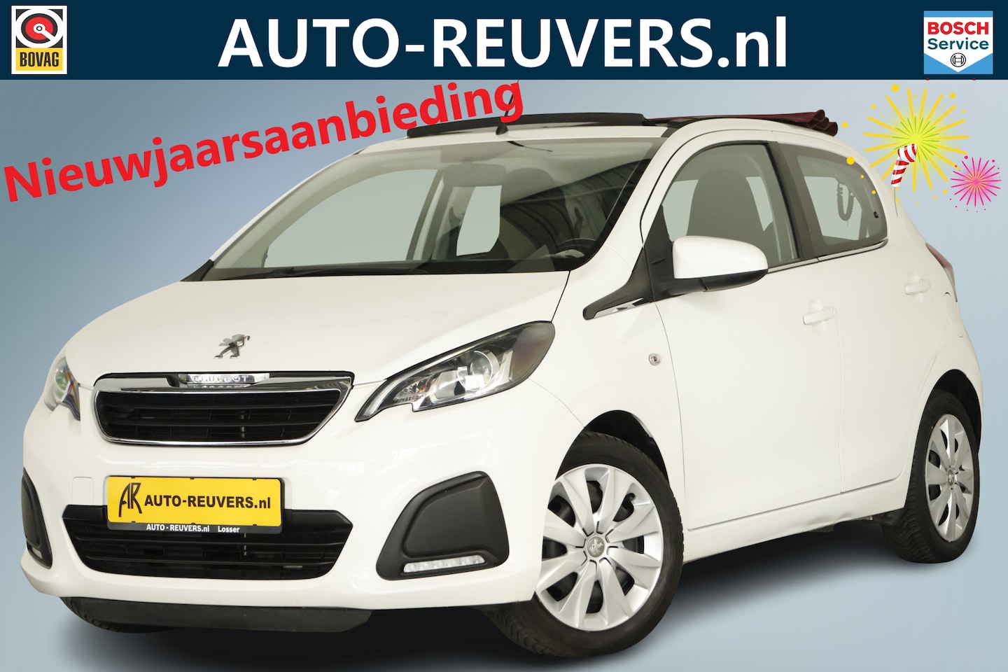 Peugeot 108 - 1.2 Puretech Active TOP! / Opendak / Airco / 4S band / Stoelverwarming - AutoWereld.nl