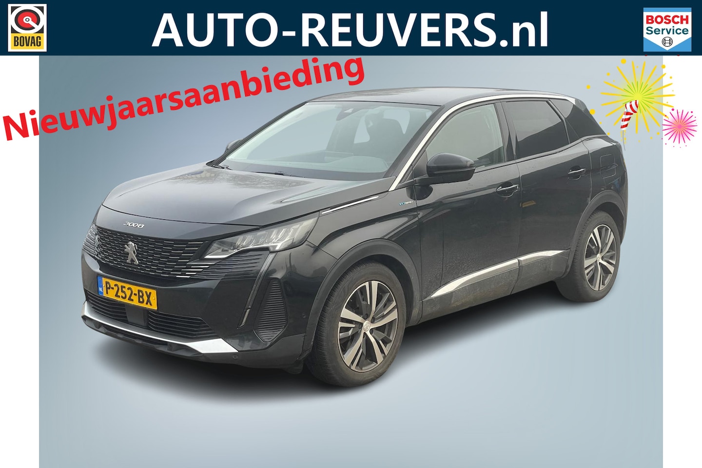 Peugeot 3008 - 1.6 HYbrid 225 Allure / LED / Navi / CarPlay / Camera / 4S band - AutoWereld.nl