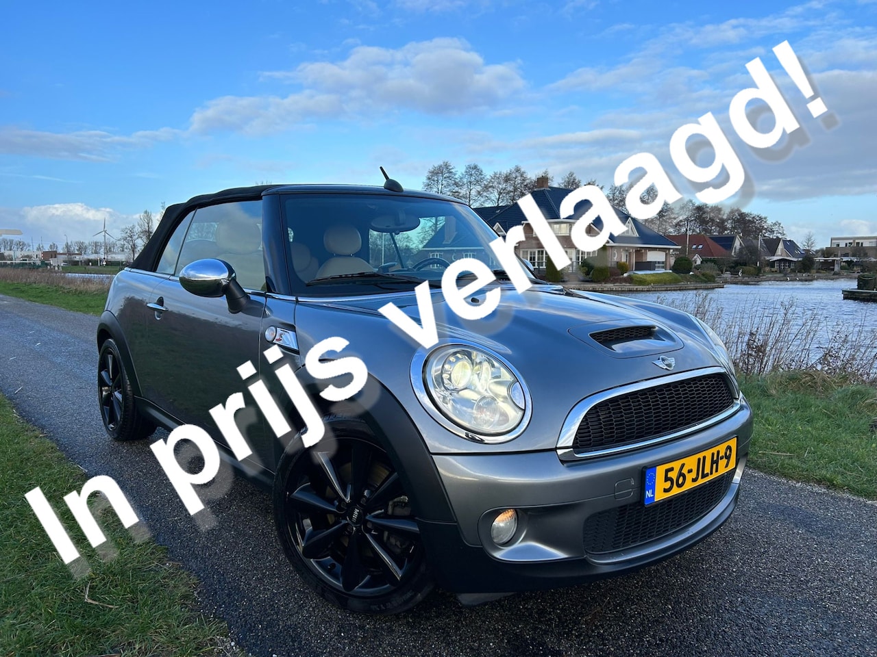 MINI Cabrio - Mini Cooper S-Cabriolet 1.6 Chili Leer / Xenon / Stoelverarming Topstaat! - AutoWereld.nl